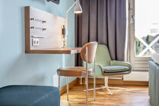 Foto: Jesper Rais
Desk in a standard room